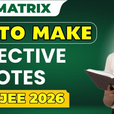 how to make notes for jee