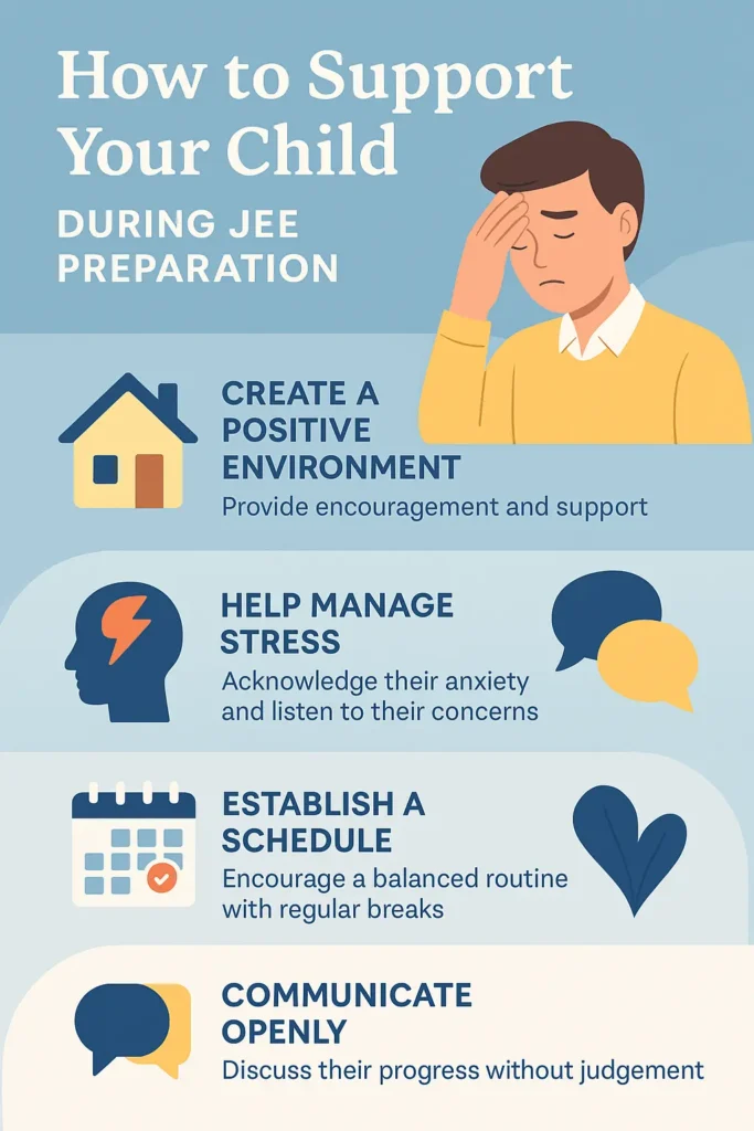 How to Support your Child during JEE Preparation
