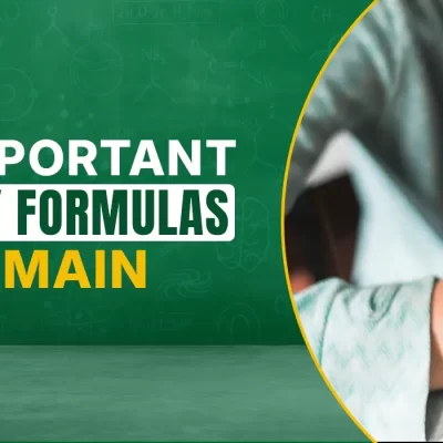 Most Important Chemistry Formulas for JEE-Main