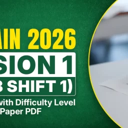 JEE Main 2026 Jan 23 Session 1 Shift 1 Paper Analysis