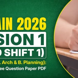 JEE Main 2026 Jan 29 Session 1 Shift 1 Paper Analysis (B. Arch & B. Planning) Difficulty Level & Free Question Paper PDF