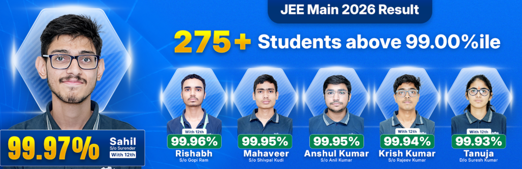 Matrix JEE Academy JEE Main 2026 Session 1 result