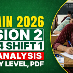JEE Main 2026 Session 2 April 4 Shift 1 Paper Analysis: Difficulty Level, Subject-Wise Analysis & Question Paper PDF