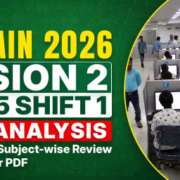 JEE Main 2026 Session 2 April 5 Shift 1 Paper Analysis: Difficulty Level, Subject-wise Review & Question Paper PDF