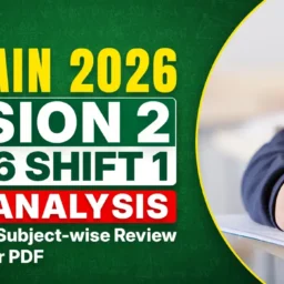 JEE Main 2026 Session 2 April 6 Shift 1 Paper Analysis: Difficulty Level, Subject-wise Review & Question Paper PDF
