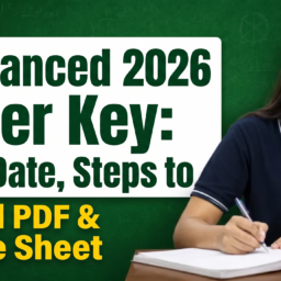 JEE Advanced 2026 Answer Key: Release Date, Steps to Download PDF & Response Sheet